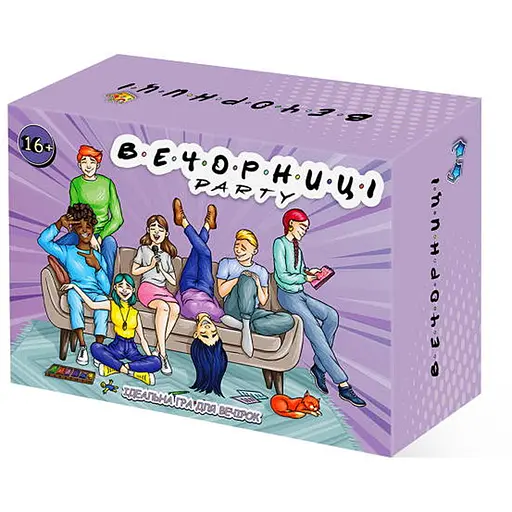 Настольная игра Vechornytsi Game Вечерницы. Party mini (укр.) (ВР_Вміні) - фото 1