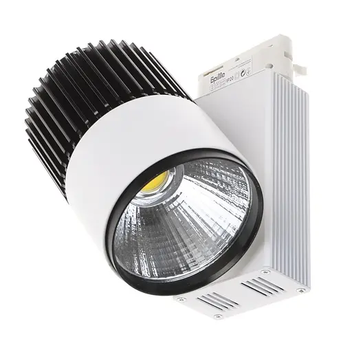 Светильник трековый поворотный LED 401/30W NW COB WH/BK Brille 32-325