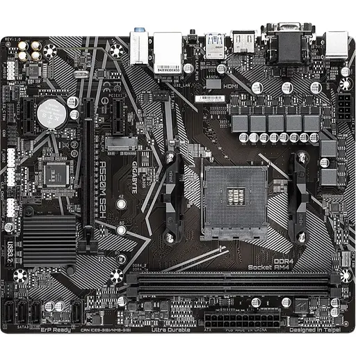 Материнская плата Gigabyte A520M S2H Socket AM4