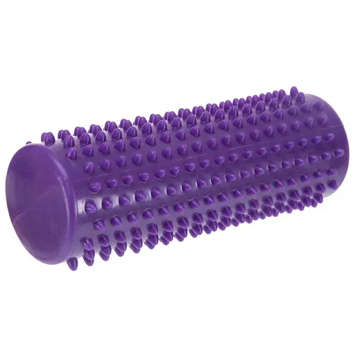 Масажний циліндр EasyFit Spindle із шипами фіолетовий (EF-1070-V) - фото 1