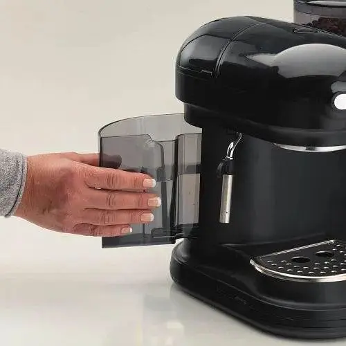 Рожковая кофеварка эспрессо Ariete 1318 Espresso Moderna Black (1318/02) - фото 7