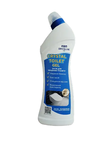 Гель для унітазу від іржі та налетів Crystal Toilet 750 мл - фото 2