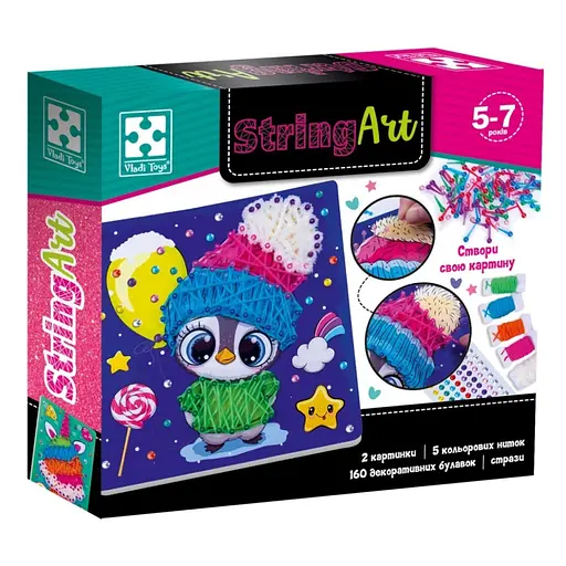 Детский набор для творчества "Лакомка" VT4501-21, 160 декоративных булавок