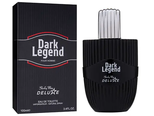 Туалетна вода для чоловіків Shirley May Deluxe Dark Legend 100мл (MM39112) - фото 2