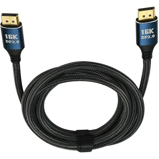 Кабель DisplayPort M-M 1.0м, V2.0, DPLink 16K 60Hz