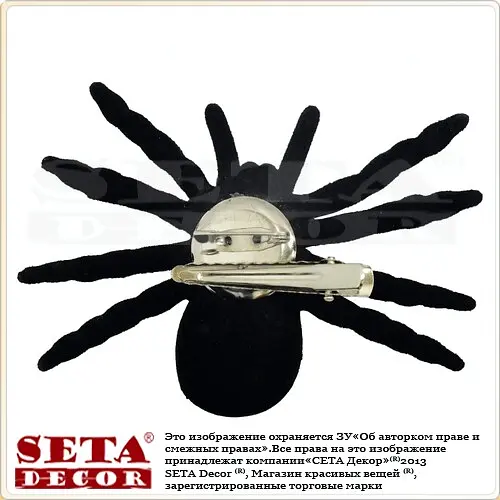 Заколка Паучок с булавкой - фото 3