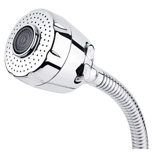 Змішувач для кухні з рефлекторним виливом Lidz (CRM) 75 21 271F-4 Хром - фото 5