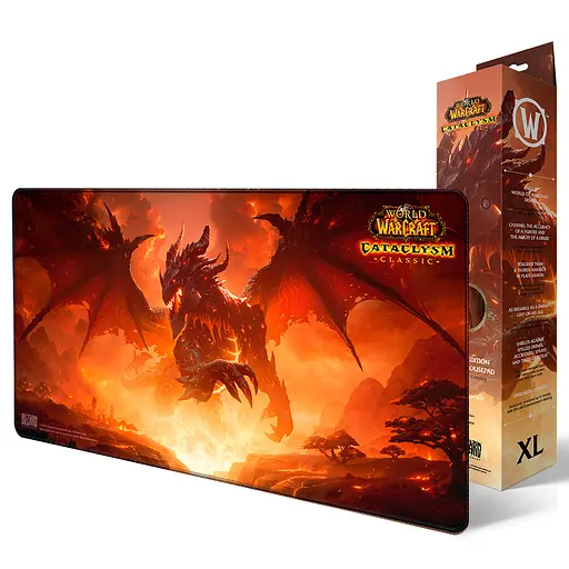 Килимок для миші World of Warcraft Classic: Cataclysm Deathwing (Варкрафт) XL - фото 2