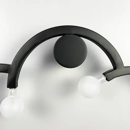 Дизайнерский черный светильник в американском стиле FAIRY Line.F SC 9/5 BK - фото 5