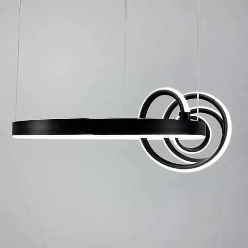 Підвісна LED люстра з кріпленням у двох точках Ø 45 см | Арт. BF 14-500 | Line F - фото 3