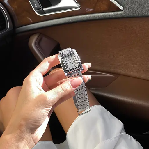 Наручний годинник жіночий Skmei 1284 Silver, 1284SI (17115) - фото 4