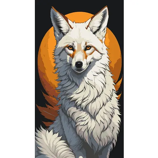 Набір для розпису ArtCraft Полярний лис 40 x 80 см (11545-AC)