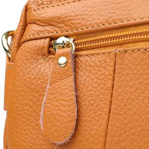 Вместительная повседневная сумка Vintage из натуральной кожи для женщин 23.5х17х10 см sum0027566 - фото 5