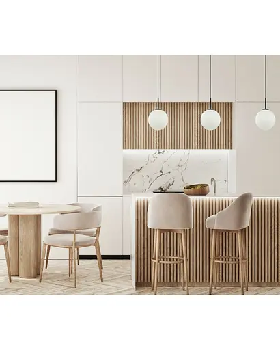 Підвісний світильник Italux PND-5578-1L-BK Deore E27 1x40W IP20 Bl - фото 3