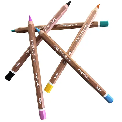 Карандаш цветной Megacolor Белый (29101) Cretacolor - фото 2