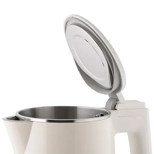 Електрочайник Ardesto EKL-F1BG 1 л подвійні стінки Strix бежевий - фото 5