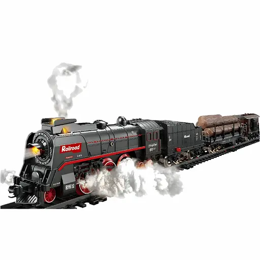 Детская железная дорога Steam Train со звуком, светом и паром (601 A) - фото 5