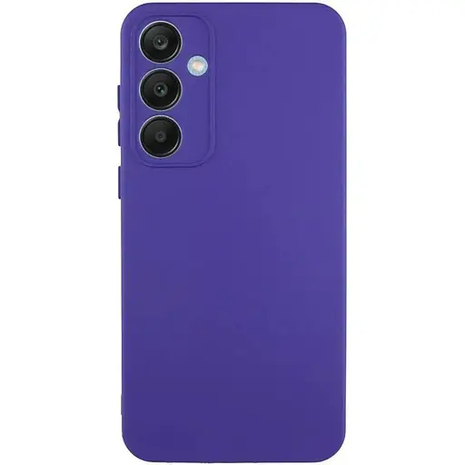 Чохол TPU Getman Liquid Silk Full Camera для Samsung Galaxy S23 FE Фіолетовий / Ultra Violet