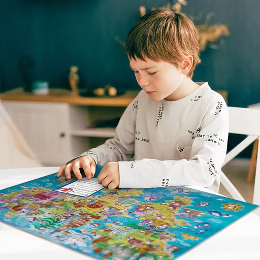 Детский пазл Ищи и находи "Мир пингвинов" DoDo Toys 300670, 100 элементов - фото 7