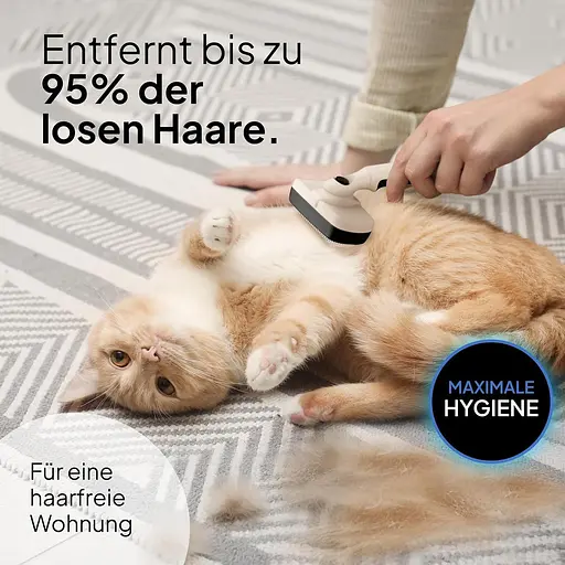 PRETTYPAW Pretty Paw (Beige) Професійний набір щіток для котів I Набір для догляду за кішками - 100% гігієна та комфорт - фото 6