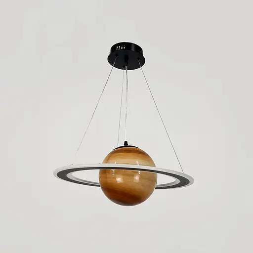 Подвесной светильник Сатурн Ø50 см со стеклянным плафоном Ø20 см Line F SG11-500 - фото 2