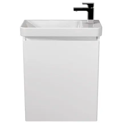 Тумба Мойдодир Catania 55-U з умивальником Dana 55 Білий універсальна Білий - фото 1