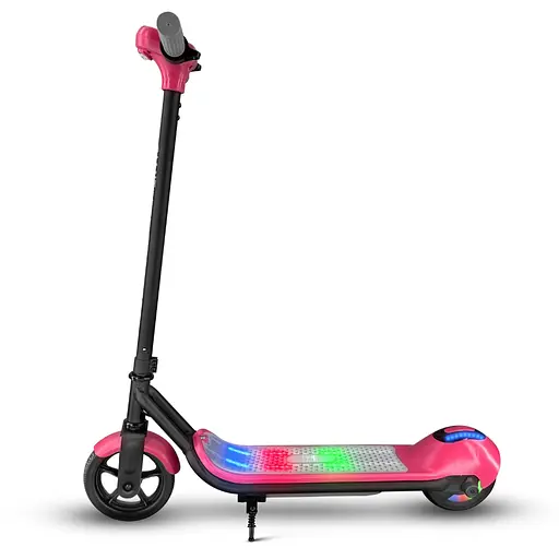 Детский электросамокат GIANT Kids ES1 розовый, с LED-подсветкой деки и колес, от 4 лет - фото 2