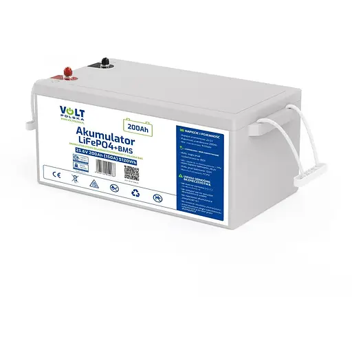 Аккумулятор Volt Polska LiFePO4 25.6V 200 Ah 150A 5.12 kWh