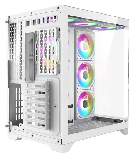 Корпус GameMax HYPE-A Tempered Glass White (HYPE-A White) Без БП - фото 4