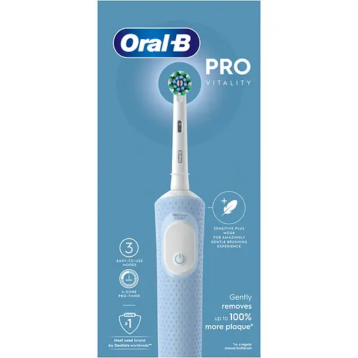 Електрична зубна щітка Оral-B Vitality Pro Protect X Clean D103 Blue - фото 5