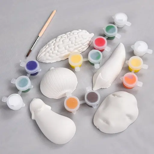 Набір для творчості Гіпсові розмальовки "Розфарбуй овочі" Strateg 31000 - фото 3