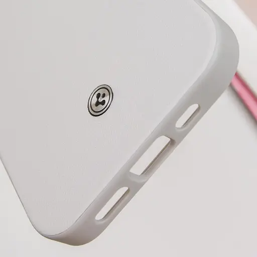 Чехол SGP PC+Leather with MagSafe для Apple iPhone 16, 6.1 Grey - фото 7