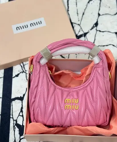 Женская кожаная сумка Wander (Розовая) - фото 4