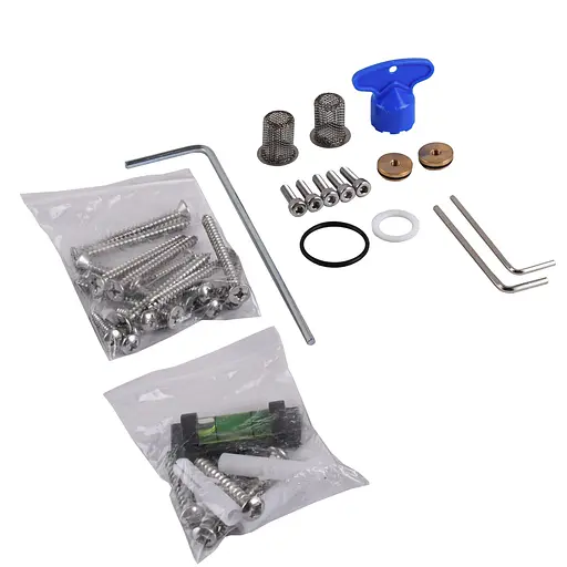 Душова система вбудована TOPAZ LOFT TLF 32115-H39-C змішувач для душа хромований з двома лейками - фото 8