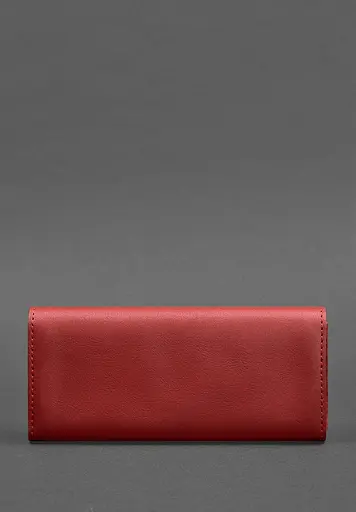 Женский кожаный кошелек Керри 1.0 красный - фото 5