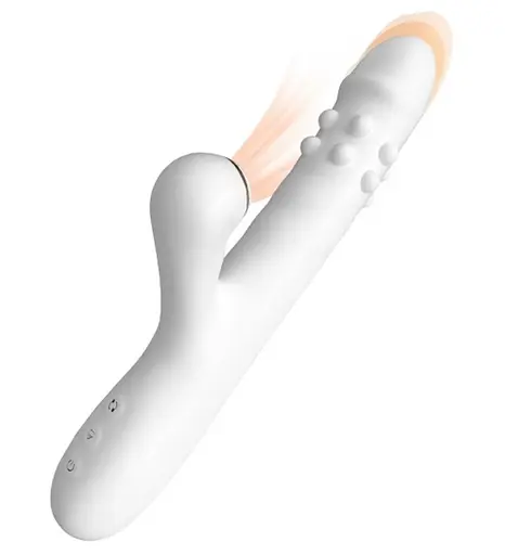 Вібратор B - Series Fox, 23.5 см (білий) - фото 1