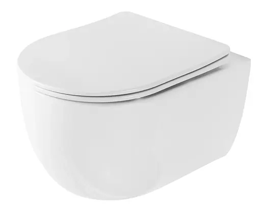 Подвесной унитаз Rea Olivier white REA-C6509, Белый - фото 1