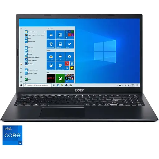 Ноутбук Acer Aspire 5 A515-56 i7-1165G7 la 4.70 GHz, 8GB, 256GB, Windows 10 Home