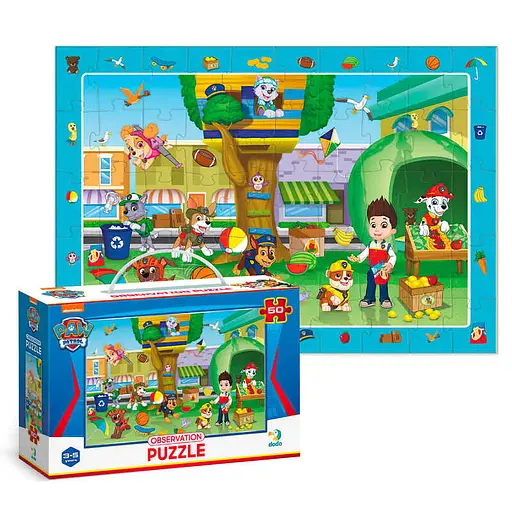 Пазл обсерваційний "Paw Patrol. Літні розваги" 200464 DoDo на 50 елементів, в коробці (4823115908117) - фото 1