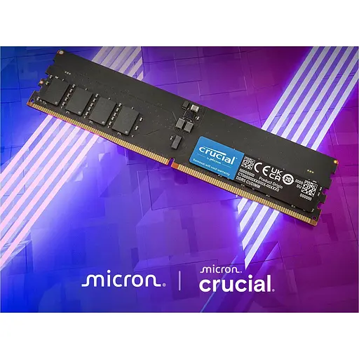 Модуль памяти DDR5 Crucial 16GB 6400MHz (CT16G64C52CU5) [147396] - фото 3