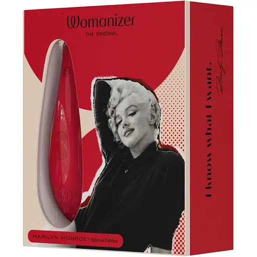 Стимулятор Womanizer Marilyn Monroe (Vivid Red) - фото 4