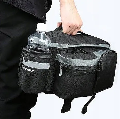 Велосипедная сумка на багажник. кофр 6L Wozinsky 28х16х14 см sum0021406 - фото 4