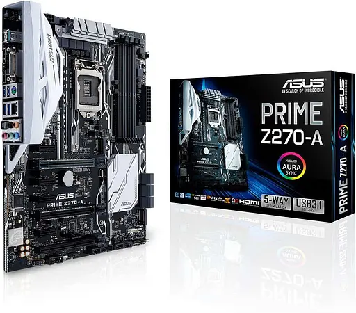 Материнская плата ASUS Prime Z270-A (Prime Z270-A) (Socket 1151, Intel Z270, ATX) Б/у - фото 6