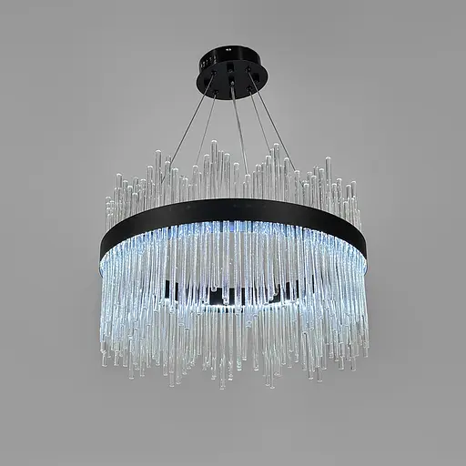 Розкішна люстра COLISEUM BLACK Ø 50 см | Арт. J 881-500 BK | Line F - фото 10