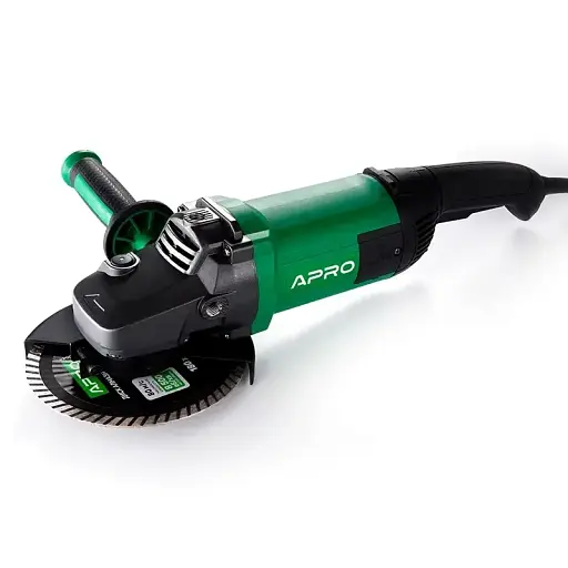 Болгарка шлифовальная угловая (УШМ) Apro 180/2300 ПРМ - фото 1