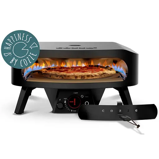 Мультифункціональна газова піч для піци Cozze 17 Classic Rotate Black Edition (90437) - фото 4