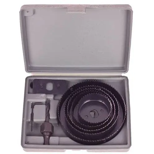 Набор корончатых фрез по дереву Alloid Building Tools 8 предметов (HS-64127) - фото 5