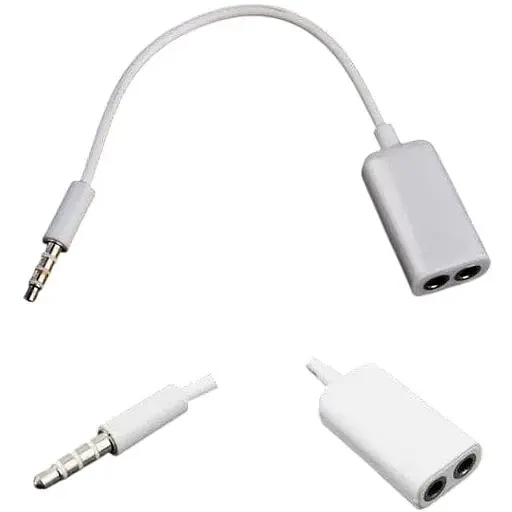 Аудіо-двійник розгалуджувач для навушників сплітер - фото 1