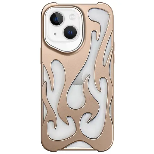 Чохол Epik TPU WinFire для Apple iPhone 15, 6.1 Gold - фото 1