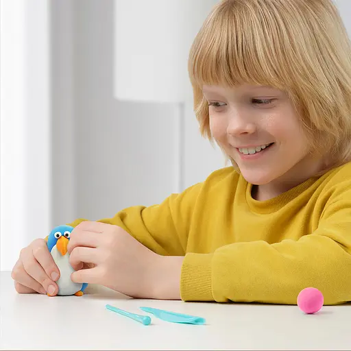 Набор самозатвердевающего пластилина Ліпака Птицы (15013-UA01) - фото 6